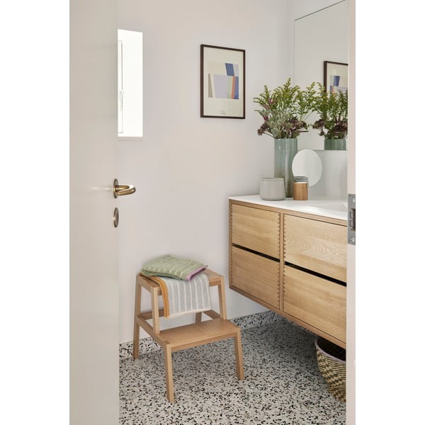 Стол от декор от дъб  естествен Alp – Hübsch-image-1