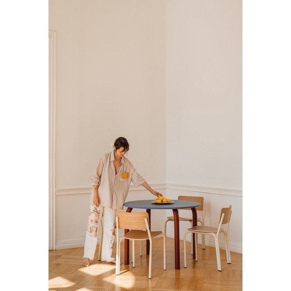 Кръгла трапезна маса ø 100 cm Meko – noo.ma-image-4