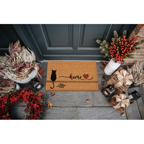 Изтривалка от кокосови влакна 40x70 cm Kitty Home – Hanse Home-image-1