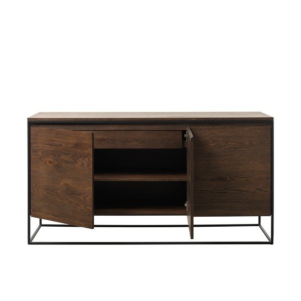 Комод с детайли в дъбов декор Rivoli - Unique Furniture-image-2