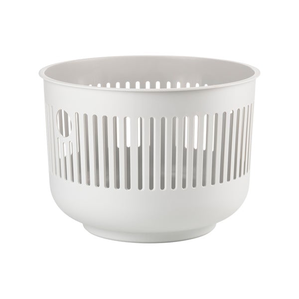 Светлосив пластмасов кош за пране 35 l Ume – Zone