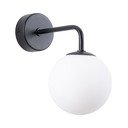 Черно-бяла стенна лампа Beam – Sollux