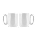 Бели глинени чаши за еспресо в комплект от 2 бр. 80 ml Fuori – Vialli Design