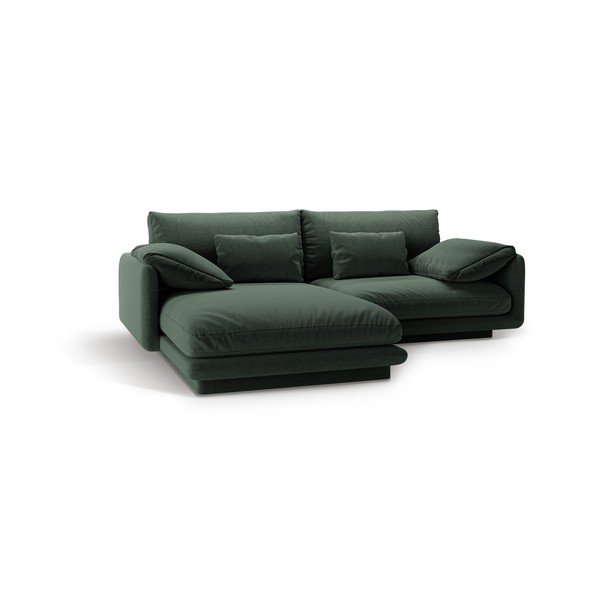 Тъмнозелен ъглов диван (ляв ъгъл) Torino – Micadoni Home-image-2