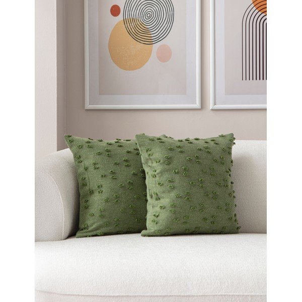 Калъфки за възглавници в комплект от 2 бр. 43x43 cm Tuffet – Mioli Decor-image-3