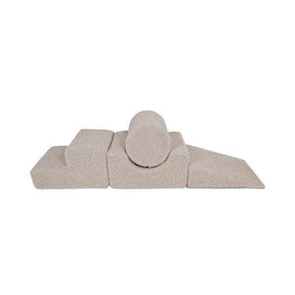 Сива текстилна катерушка от пяна 45x170x30 cm Montessori – Meowbaby-image-3