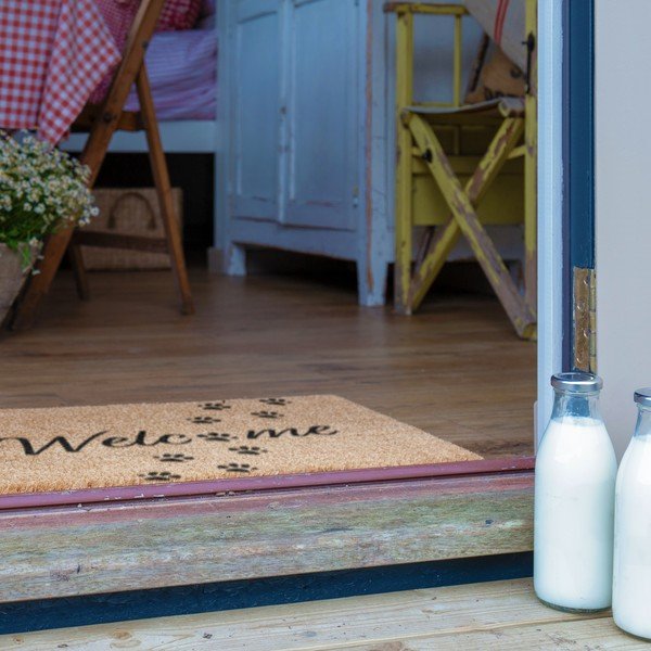 Изтривалка от кокосови влакна 60x90 cm Welcome Paws – Artsy Doormats-image-3