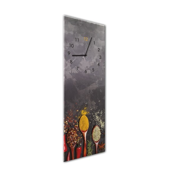 Стенни часовници Glassclock , 20 x 60 cm Spoons - Styler