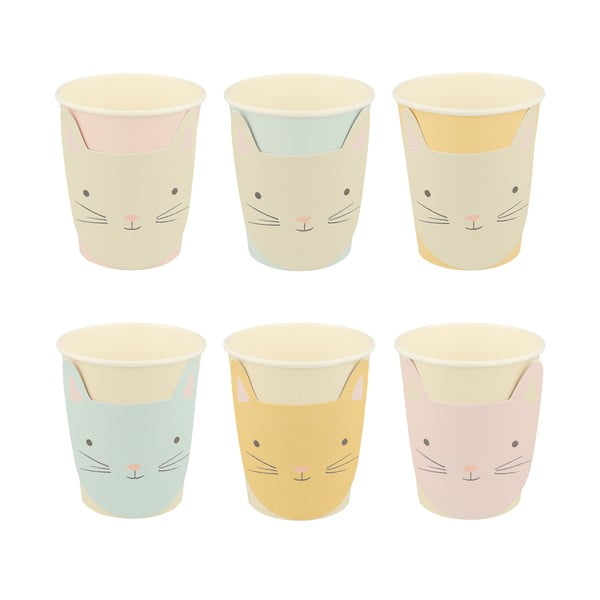 Хартиени чаши за еднократна употреба в комплект  8 бр. Cat – Meri Meri