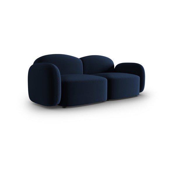 Син кадифен диван 194 cm Blair - Micadoni Home-image-2
