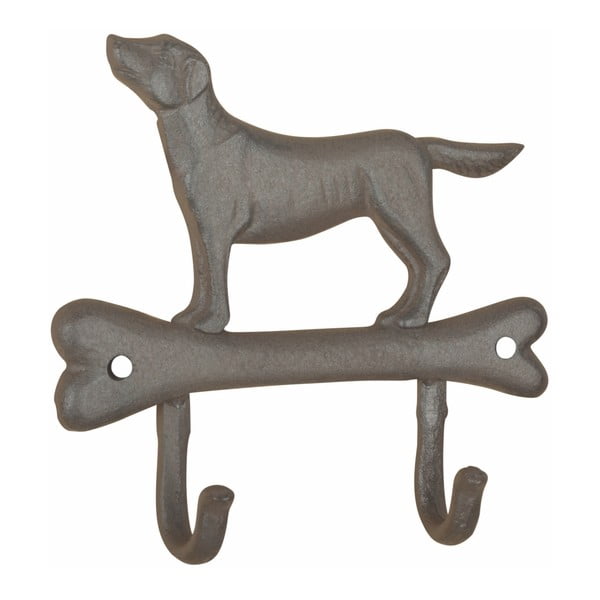 Чугунена кука за стена с мотив на куче и кост - Esschert Design