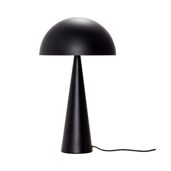 Черна желязна настолна лампа Guro Mush - Hübsch
