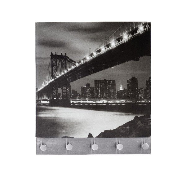 Magnetický věšák na kabáty Wenko Manhattan Bridge-image-1
