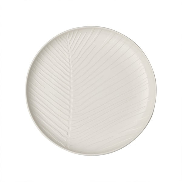 Бяла порцеланова чиния Villeroy & Boch Leaf, ⌀ 24 cm - Villeroy&Boch