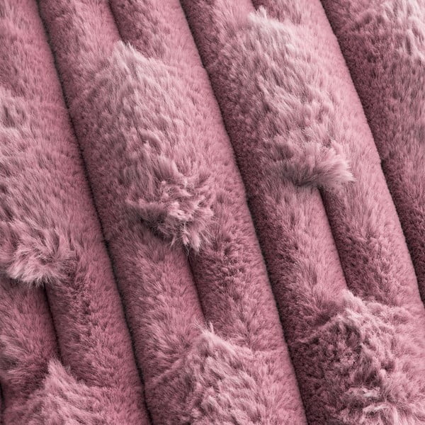 Декоративна възглавница от микроплюш 50x50 cm Carved Fur – Bianca-image-1