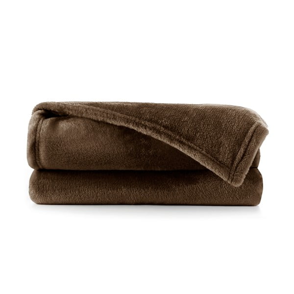 Кафяво одеяло от микрофибър , 150 x 200 cm Mic - DecoKing-image-2