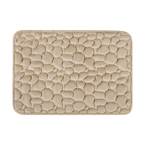 Бежова постелка за баня 60x40 cm - Maximex