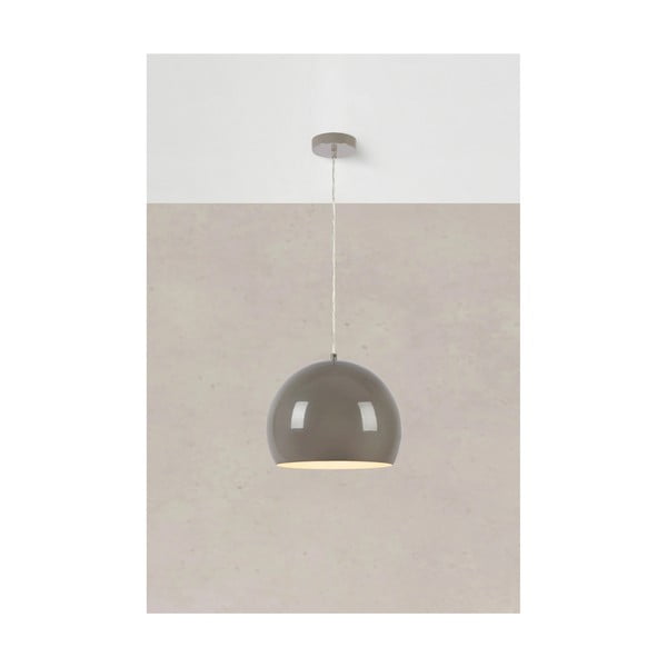 Сиво-бежово висящо осветително тяло с метален абажур ø 28 cm Pop – Markslöjd-image-3