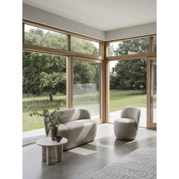 Каменна кръгла странична масичка ø 52 cm Volos – Blomus-image-1