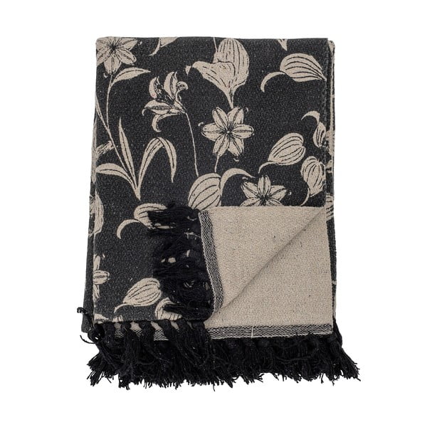 Одеяло от рециклиран памук 130x160 cm Mali - Bloomingville-image-3