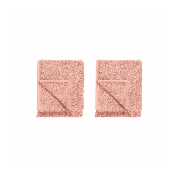 Розови памучни кърпи в комплект от 2 броя 30x50 cm FRINO - Blomus-image-3