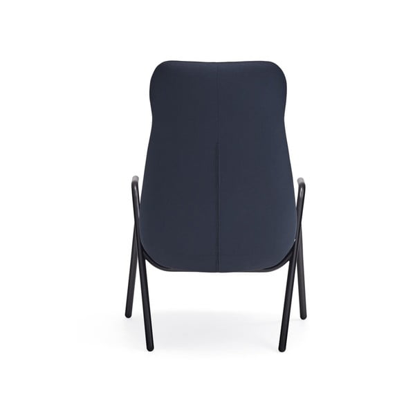 Тъмносиньо кресло , височина 114 cm Dins - Teulat-image-4