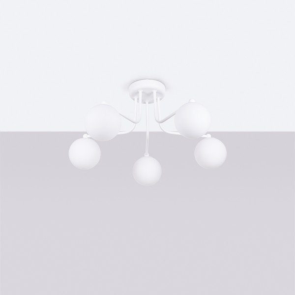 Бяло осветително тяло за таван Beam – Sollux-image-2