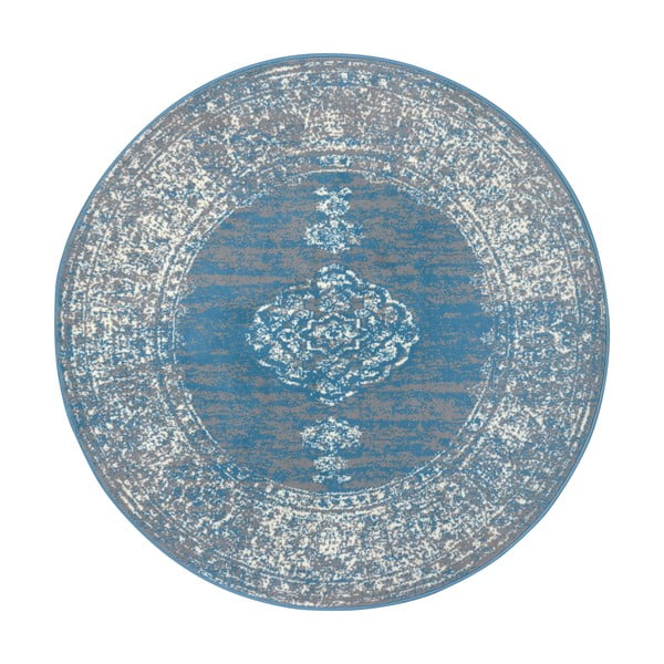 Син кръгъл килим ø 160 cm Méridional - Hanse Home