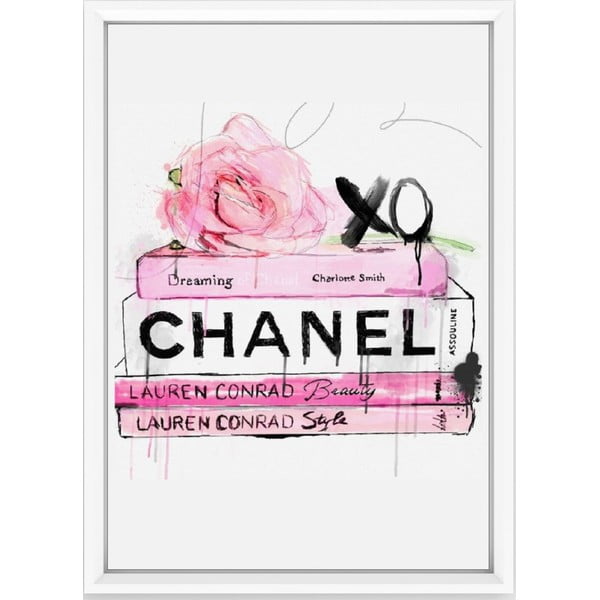Плакат 20x30 cm Books Chanel - Piacenza Art
