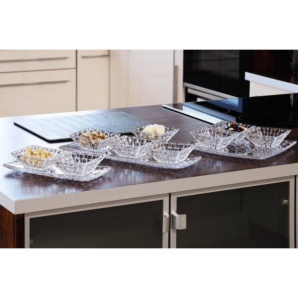 Комплект от 2 кристални стъклени чаши и поднос за сервиране Bossa Nova - Nachtmann-image-1