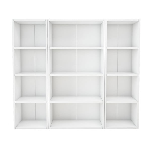 Bílá knihovna Magenta Home Pure Vertical, šířka 133,6 cm