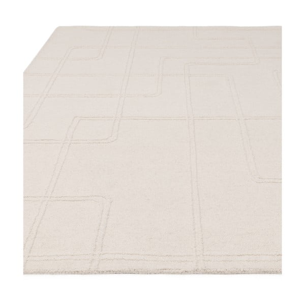 Кремав ръчно изработен вълнен килим 160x230 cm Ada – Asiatic Carpets-image-3