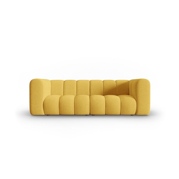 Жълт диван 228 cm Lupine - Micadoni Home