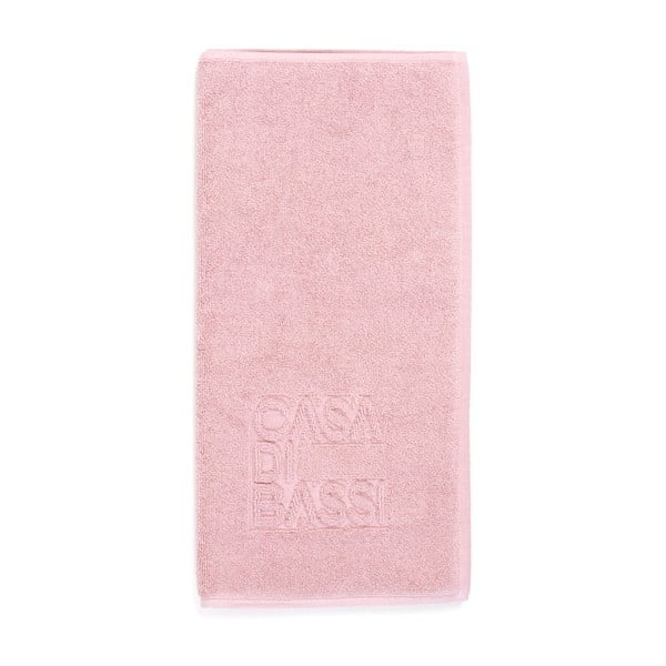 Casa Di Bassi розова памучна постелка за баня, 50 x 70 cm - Casa Di Bassi