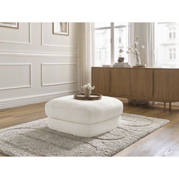 Бяла табуретка  от букле Leonore – Bobochic Paris-image-3