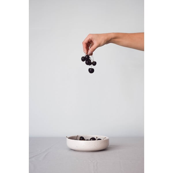 Светлорозова чаша за закуска от керамика, ø 16 cm Dust - ÅOOMI-image-1