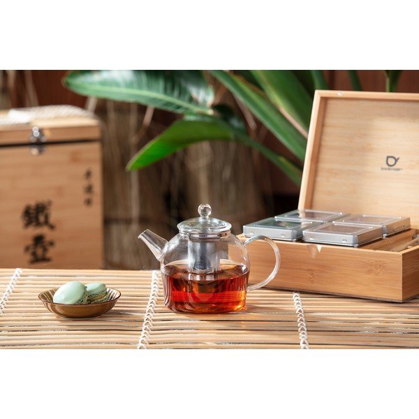 Стъклен чайник 500 ml Minuet Santhee - Bredemeijer-image-1