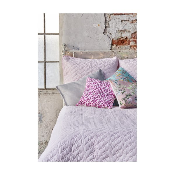Комплект от 2 калъфки за възглавници и покривка за легло Облачно, 240 x 260 cm - Bella Maison