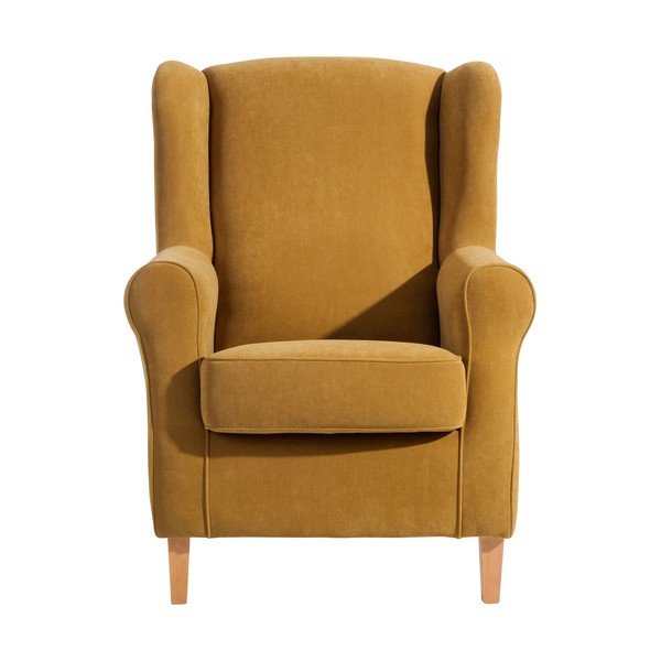 Кресло в царевичножълт цвят Lorris - Max Winzer-image-2