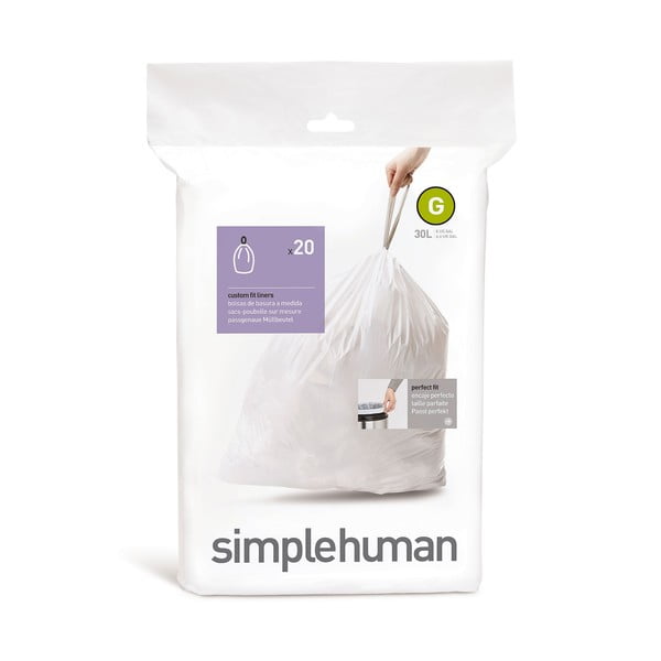 Торби за боклук 20 бр. 30 l G – simplehuman