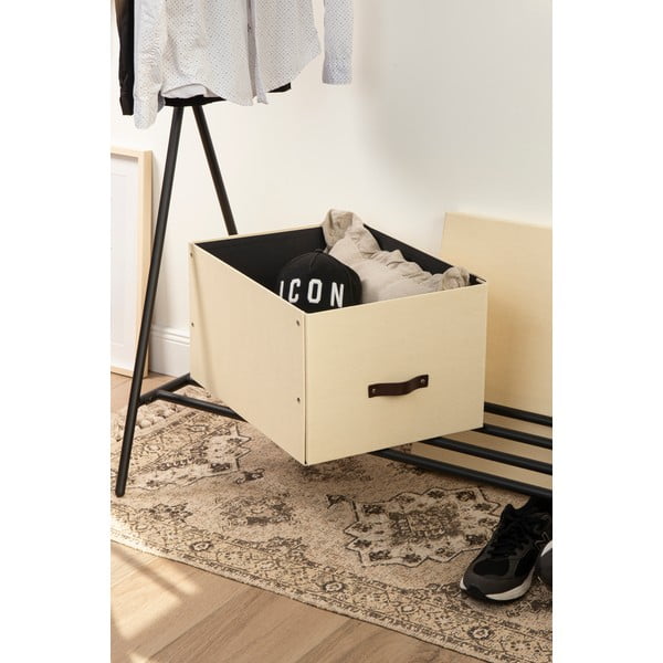Картонена кутия за съхранение с капак Tora - Bigso Box of Sweden-image-1