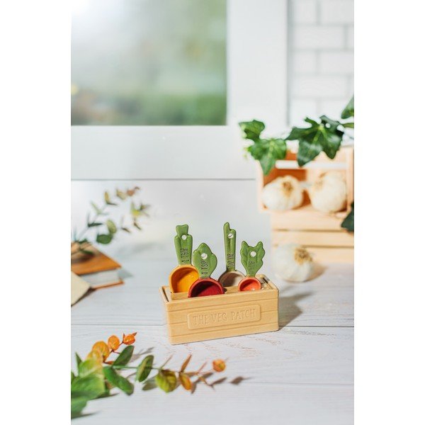 Керамични мерителни чаши в комплект 4 бр. Vegetable – Sass & Belle-image-1