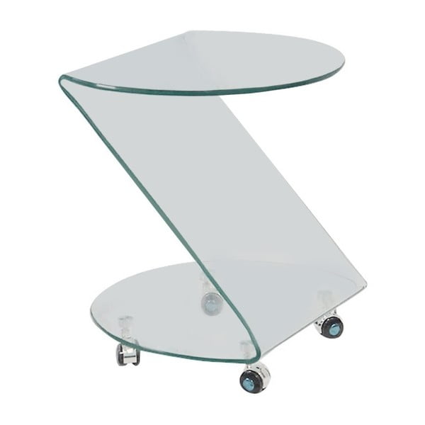Skleněný odkládací stolek Esidra Z