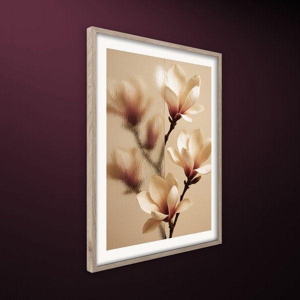 Печатна картина с включена рамка 50x70 cm Soft Magnolia – Styler-image-3