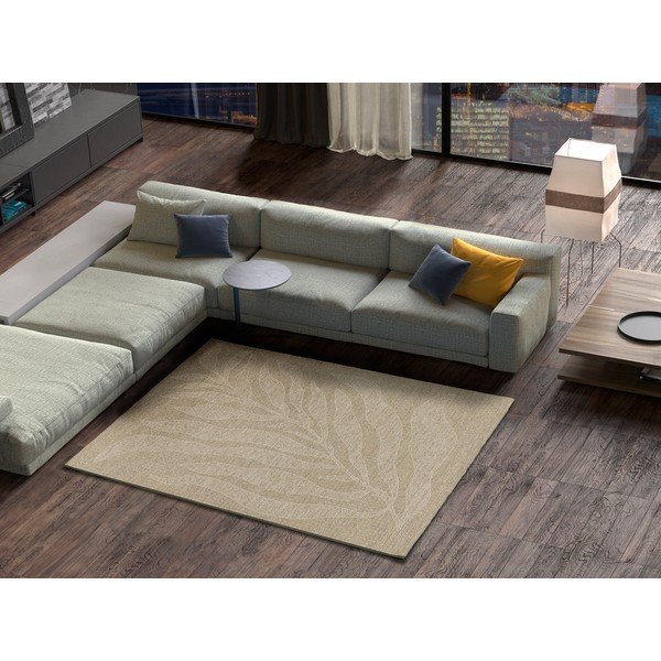 Бежов килим 129x190 cm Pure Beige - Universal-image-1