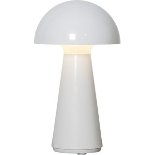 Бяла LED настолна лампа с възможност за димиране (височина 28 cm) Mushroom - Star Trading