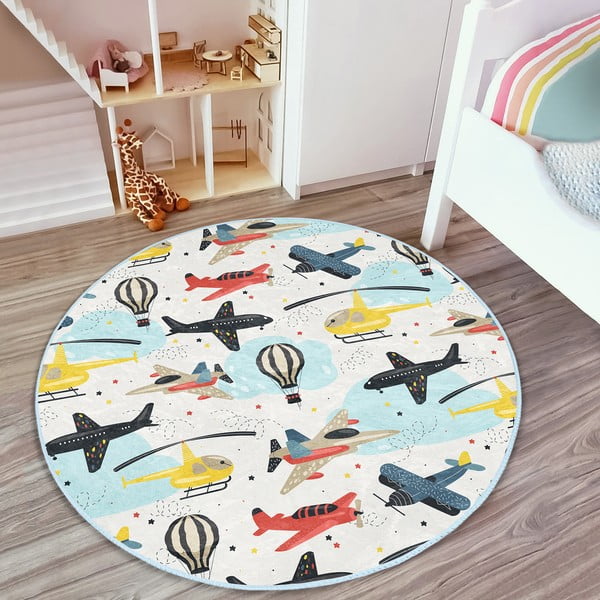 Детски килим ø 100 cm Comfort - Mila Home-image-2