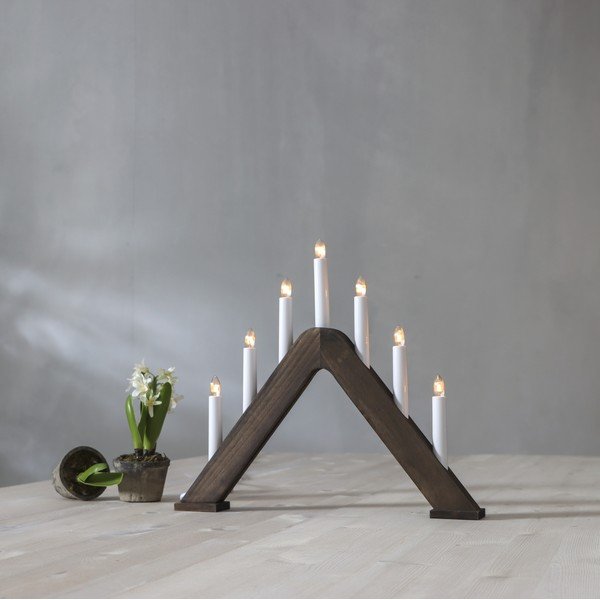 LED свещник за контакт (височина 36 cm) Jarve – Star Trading-image-1