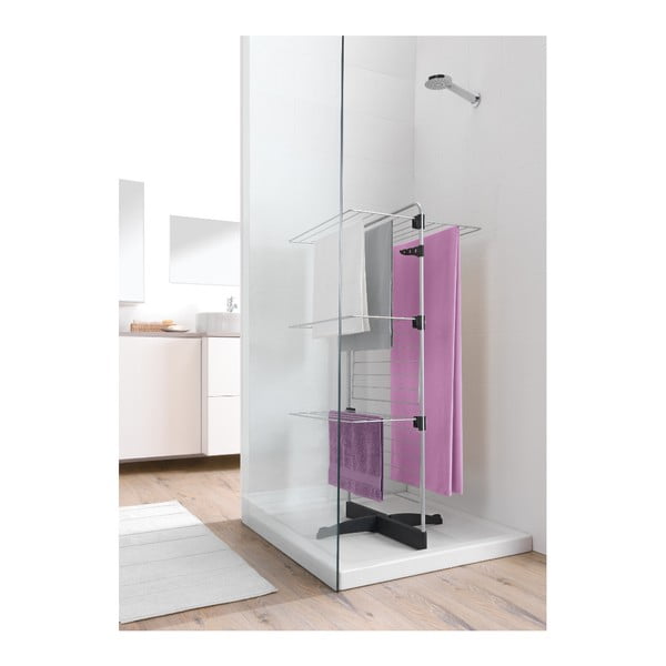 Сива/в сребрист цвят сушилня за дрехи 22 m Thunder – Metaltex-image-4