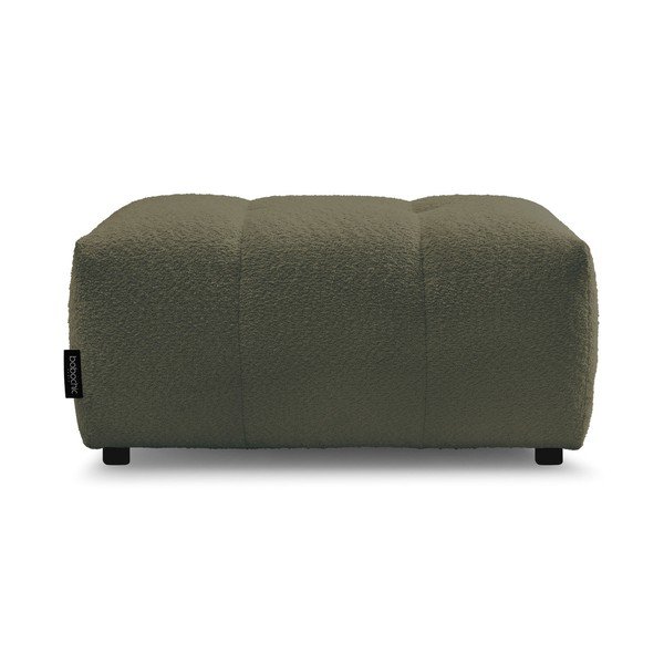 Табуретка  от букле в цвят каки Roxelane – Bobochic Paris